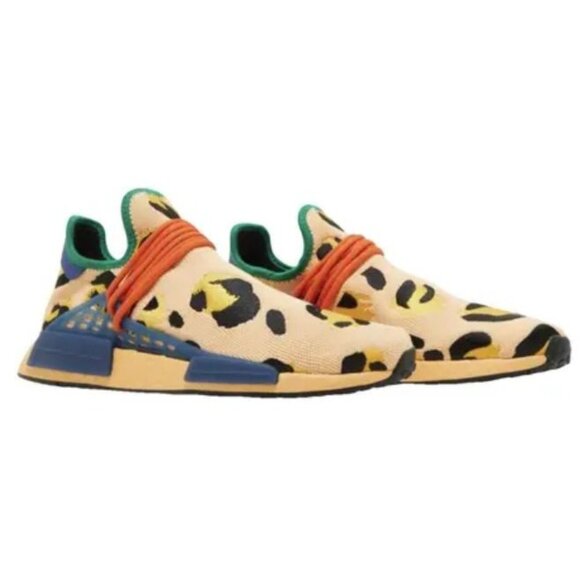 Adidas X Pharrell Williams NMD HU CLOTH LOW TRAINERS 9.5 - Picture 1 of 7
